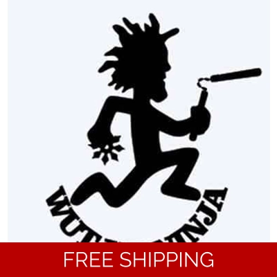 ICP Insane Clown Posse Hatchet Man Wut up ninja Die Cut Vinyl Decal sticker ICP Insane Clown Posse Hatchet Man Wut up ninja Die Cut Vinyl Decal sticker